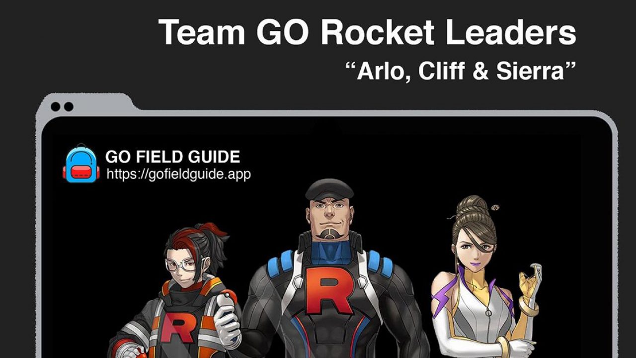 Team GO Rocket Updated Lineups for Leaders and along with counters |