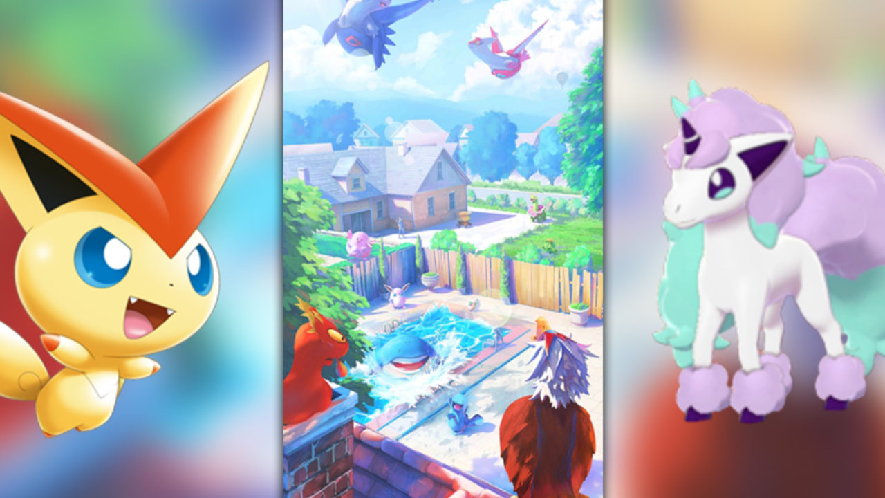 PkmnMaster Holly - MEGA EVOLUTION & VICTINI COMING TO POKÉMON GO! Galarian  Farfetch'd now available in Pokémon GO! Pokémon Snap for Nintendo Switch  coming out soon! SO HYPE! join me all day