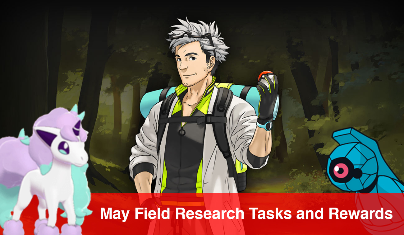 Pokemon GO: May Field Research Task and Rewards | PokéWreck