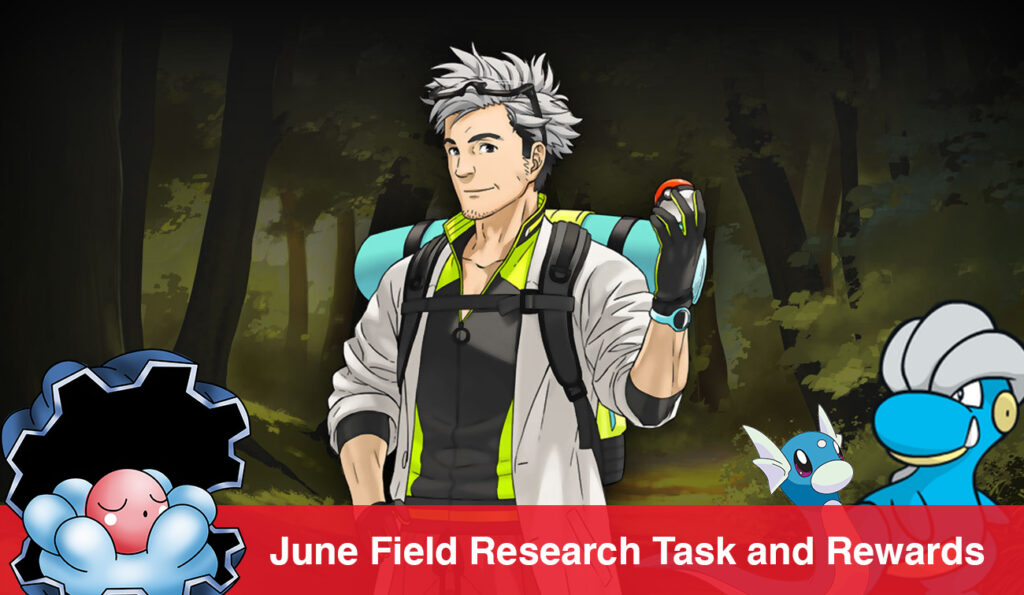 Pokemon GO June Field Research Task and Rewards PokéWreck