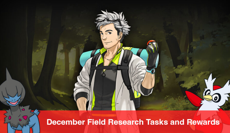 research tasks pokemon go december